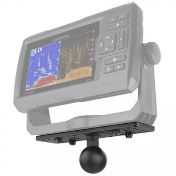RAM Mounts universāls jūras elektronikas lodveida stiprinājums, melns, 158,7 mm, 50,8 mm, 181 g