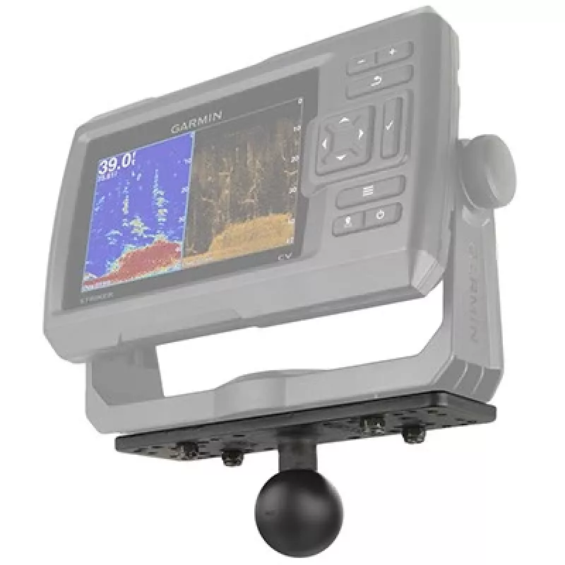 RAM Mounts universāls jūras elektronikas lodveida stiprinājums, melns, 158,7 mm, 50,8 mm, 181 g