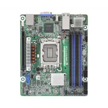 ASRock EC266D4ID-2T/X550 mātesplate Intel C266 LGA 1700 mini ITX
