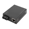 Digitus Gigabit PoE multivides pārveidotājs, RJ45 / SC, SM, PSE