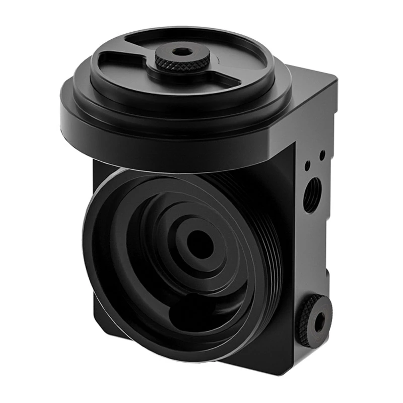 Sūkņa galva Singularity Protium 2.0 D5 Pump Top Acetal SC-P2-D5T-AL D5 sūkņu korpusiem