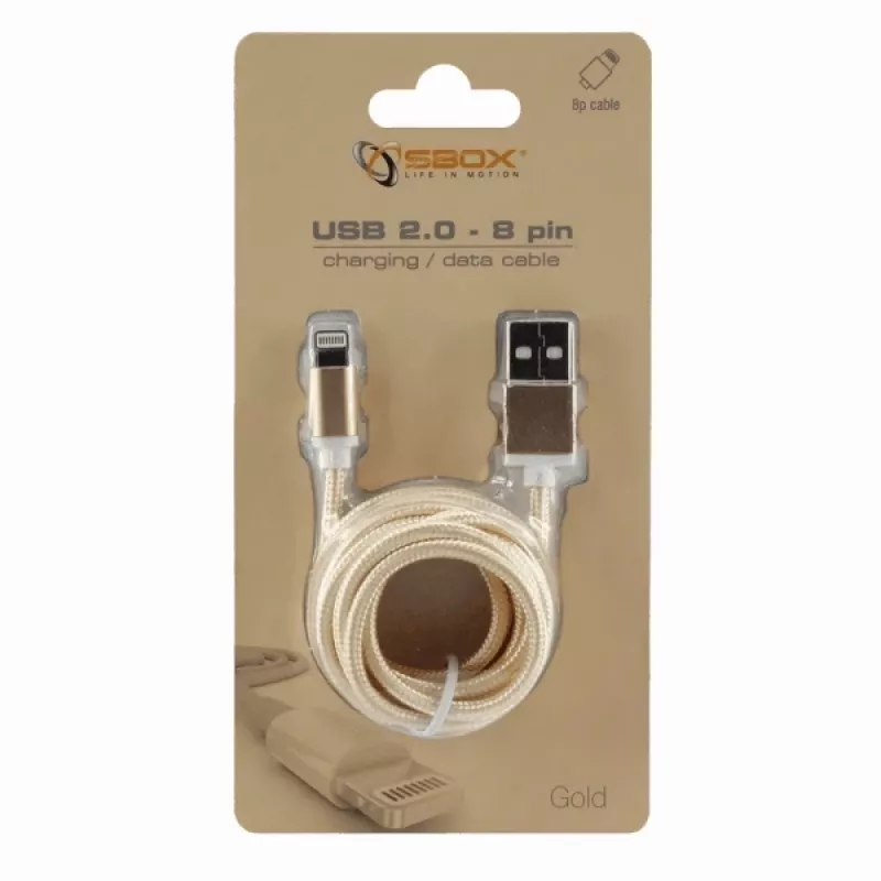 Sbox USB 2.0 8 Pin IPH7-G zelts