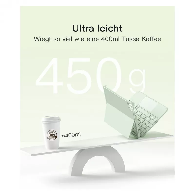 Mugursoma Inateck KB04122_GREEN — kompakta soma klēpjdatoram un piederumiem, ūdensizturīgs audums, zaļa