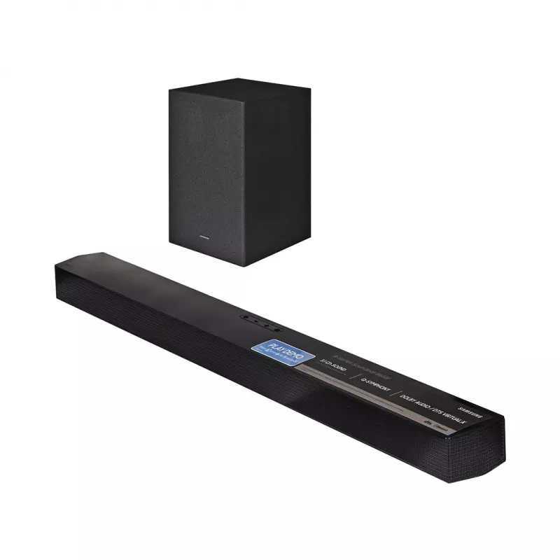 Samsung HW-B650F 3.1ch, 370W, Q-Symphony, skaņas josla ar bezvadu zemfrekvences skaļruni, DTS Virtual:X