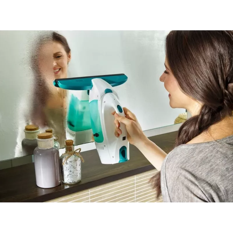 Leifheit Window Vacuum Glass Cleaner Dry&Clean ar rokturi un lupatiņu 51003