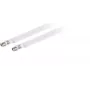 Logu savienojums SAT antenām ShiverPeaks S/CONN maksimāla savienojamība balts