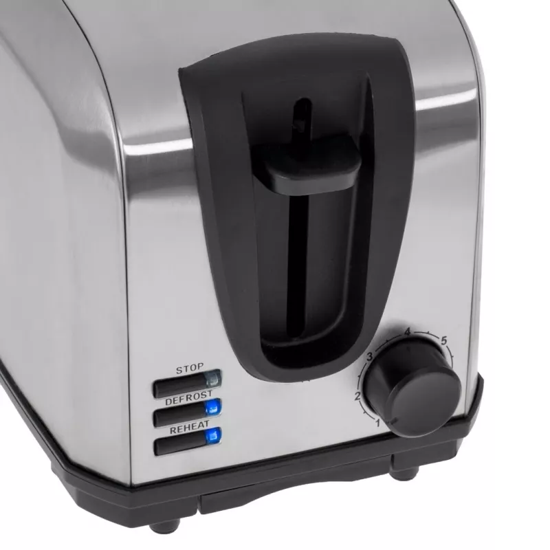 Tosteris Adler AD 3222 2 šķēles 1000 W Sudraba