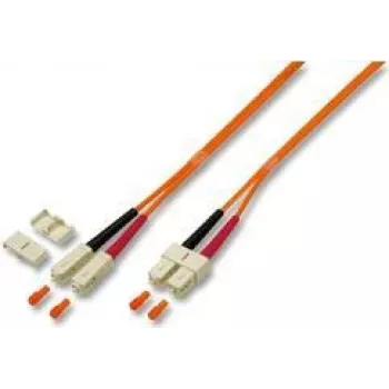 Triotronik LDP-50 SC-SC 1.0 optiskais kabelis 1 m oranžs (LDP-50 SC-SC 1.0)