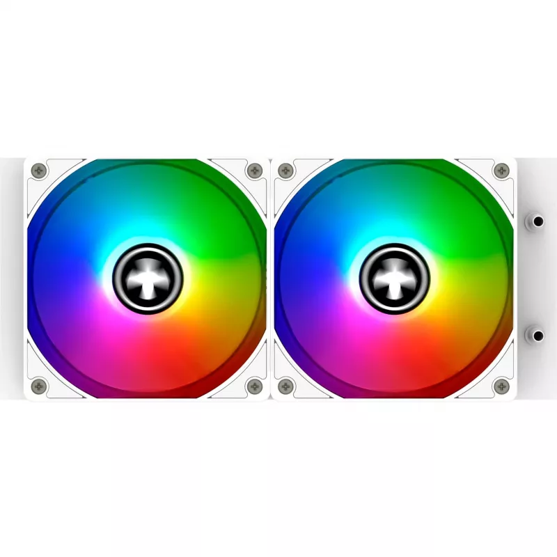 Universāls šķidruma dzesētājs XILENCE Performance A+ XC974 — 240mm radiators, 300W TDP, balta, ARGB