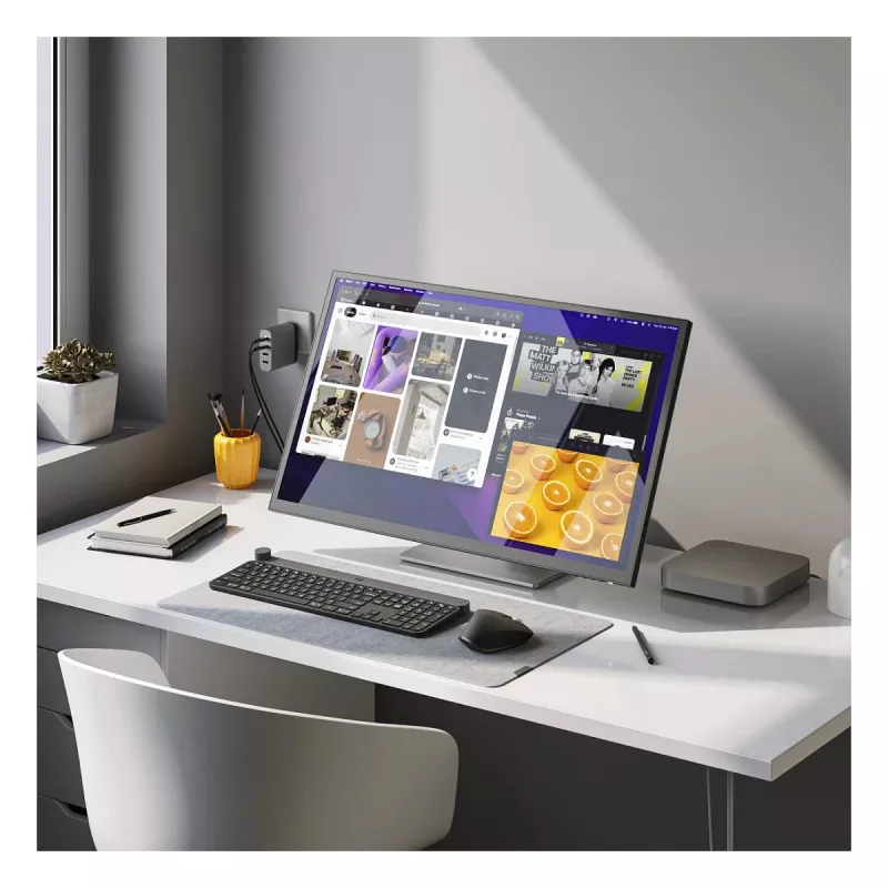 Alogic TFT 32 Clarity Touch 4K 60Hz+Webcam+Saliekams statīvs+skārienekrāns