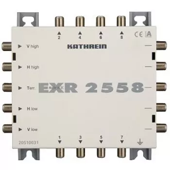 Satelīta multisvičs Kathrein EXR 2558 Pelēks