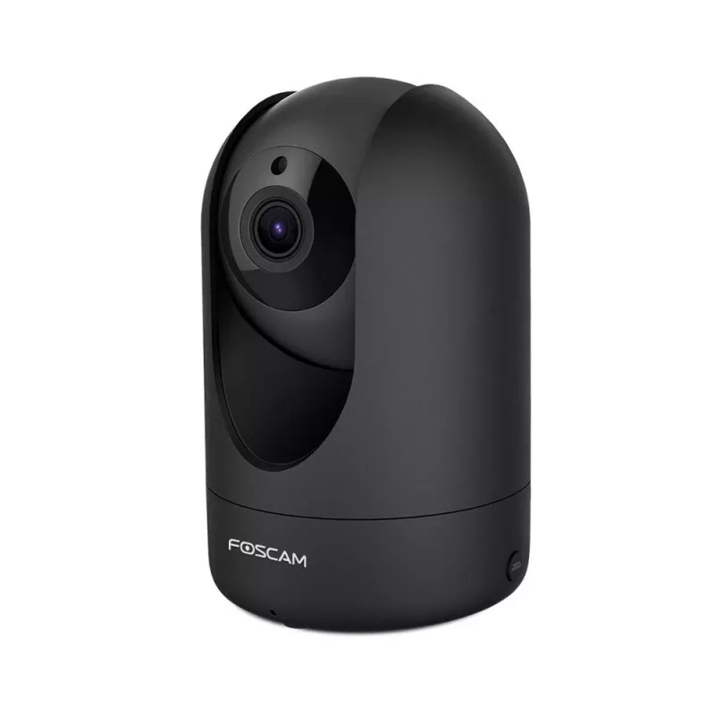 IP drošības kamera Foscam R4M-B, 4 MP (2560×1440), 112° objektīvs, 4 mm, WDR, Wi‑Fi un Ethernet, iekštelpu kubs, nakts redzamība 10 m