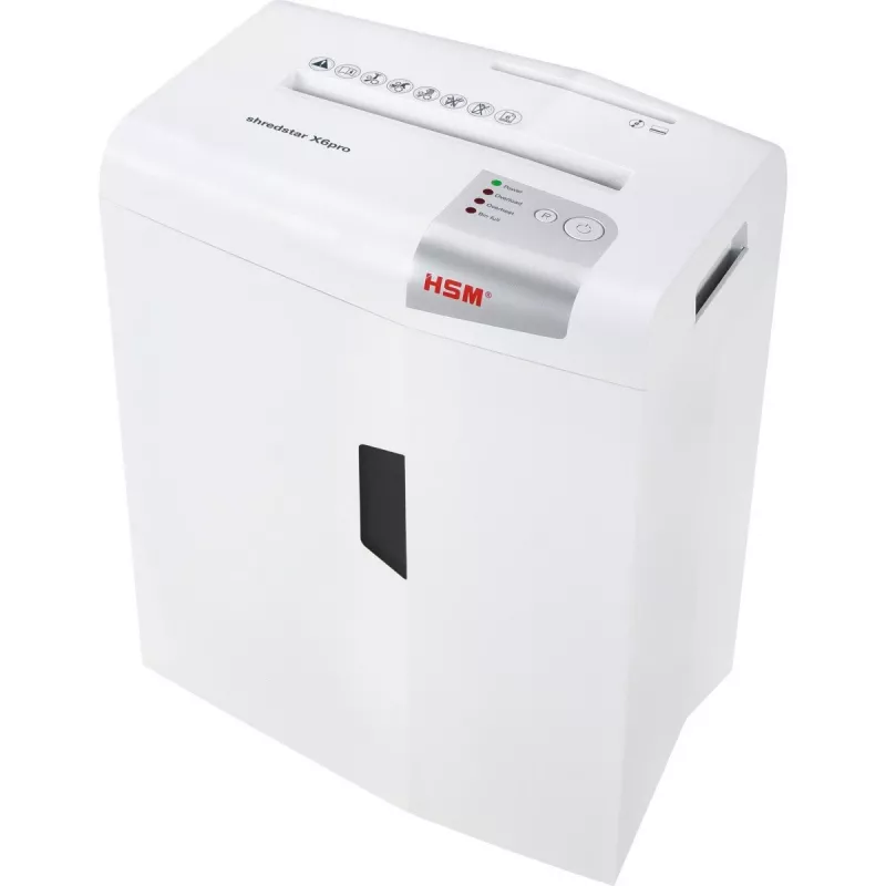 HSM shredstar X6pro dokumentu smalcinātājs, 2 x 15 mm + atsevišķs CD griešanas mehānisms