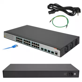 Pārvaldāms komutators FiberHome S4820-28T-X-AC L2/L3 Gigabit Ethernet 24 porti