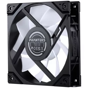 Phanteks M25 Gen2 120mm PWM D-RGB korpusa ventilators - melns