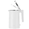 Electric kettle Xiaomi 1.7 L 1800 W balta — nerūsējošais tērauds, pogas vāks, siltumizolācija