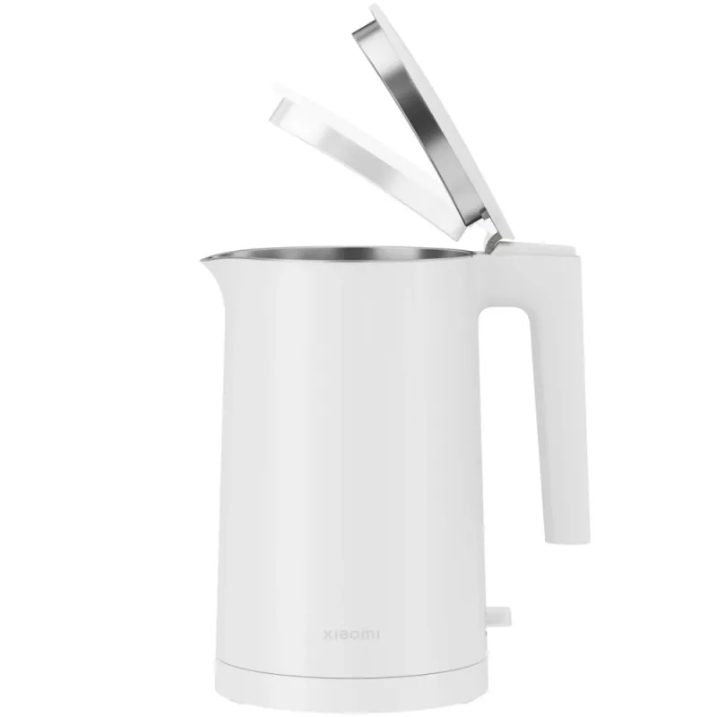 Electric kettle Xiaomi 1.7 L 1800 W balta — nerūsējošais tērauds, pogas vāks, siltumizolācija