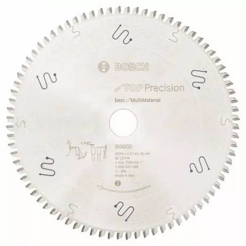 Bosch 2 608 642 098 ripzāģa asmens 25.4 cm 1 gab.