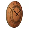NeXtime pulkstenis 3113br Wood Round, Ø50 cm, pie sienas stiprināms, brūns