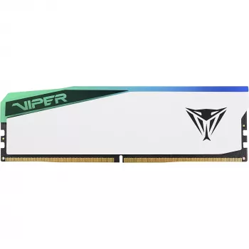 DIMM 48 GB DDR5-6000 (2x 24 GB) Dual-Kit, atmiņa balta, PVER548G60C42KW, Viper Elite 5 RGB, INTEL XMP, AMD EXPO
