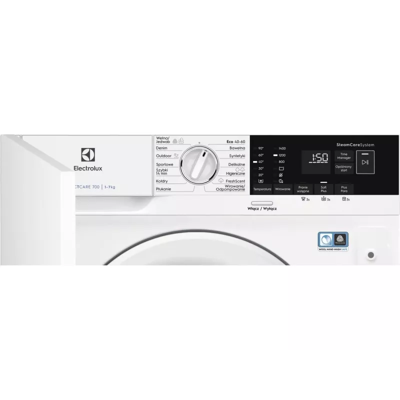 ELECTROLUX EWN7F447WIP iebūvējamā veļas mazgājamā mašīna