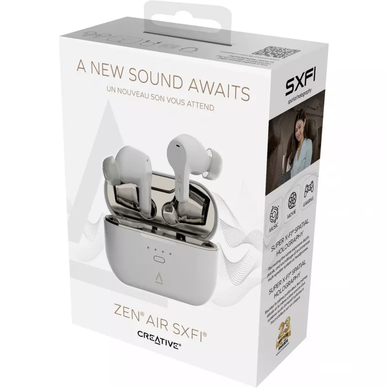 Austiņas ZEN AIR SXFI D-GY