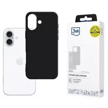 Matēts maciņš iPhone 16 6,1 melns