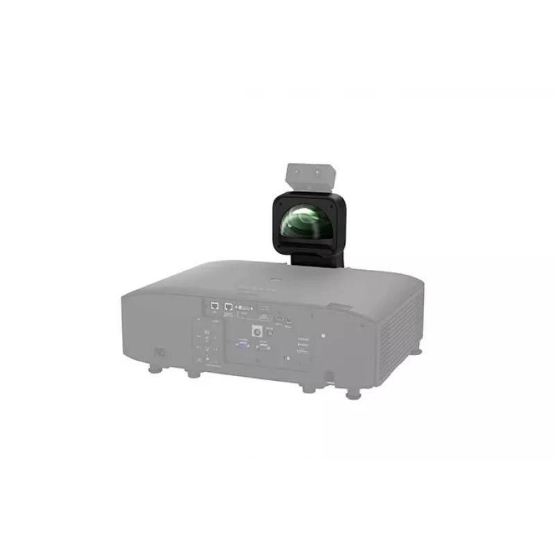 Projekcijas objektīvs Epson ELPLX01S — fiksēts fokusa attālums 5,8 mm, fiksēta apertūra 1,9 mm, saderīgs ar atsevišķiem Epson projektoriem