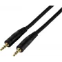 Hama Jack kabeļa spraudnis - spraudnis, 3,5 mm, Stereo, 1,5 m audio kabelis 3,5 mm melns