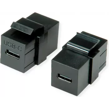 VALUE USB Type C Keystone modulis, melns (25.99.8210)