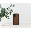 Telefona aizsargmaciņš no koka un vīrieša Samsung Galaxy S20+ — Koala Melns