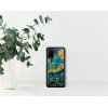Aizsargājošs tālruņa maciņš iKins Samsung Galaxy S20+ — zvaigžņotas nakts melns