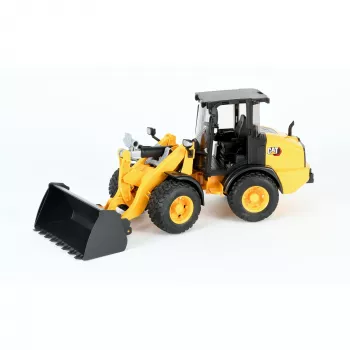 Kompakts locīklocītājs iekrāvējs BRUDER BR-02485 1:16 mēroga modelis, spiedlietais rotaļu transportlīdzeklis