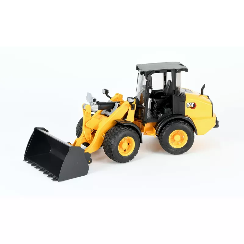 Kompakts locīklocītājs iekrāvējs BRUDER BR-02485 1:16 mēroga modelis, spiedlietais rotaļu transportlīdzeklis