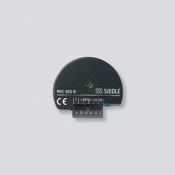 Siedle NSC 602-0 - melns - Siedle - CE - 51 mm - 23 mm (200017260-00)