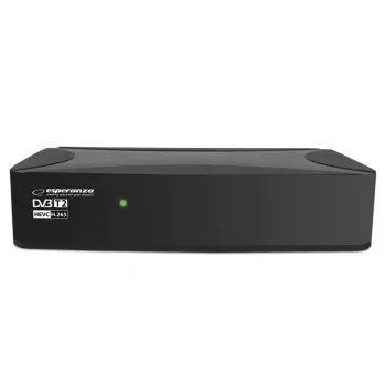 Esperanza EV108R TV pierīce kabeļtelevīzijai Melna