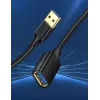 Ugreen pagarinātājkabeļa adapters USB 3.0 (ligzda) uz USB 3.0 (spraudnis) 2m (melns)