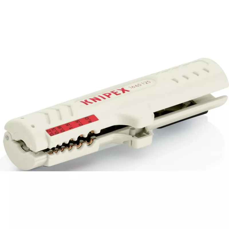 Knipex 16 65 125 SB kabeļu izolācijas noņēmējs Pelēks
