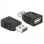 USB savienotājs DeLOCK EASY-USB melns 65965