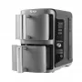 Ninja SL400EU friteze Double 9,5 L 2470 W Karstā gaisa friteze Melna, pelēka