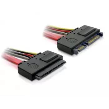 SATA kabelis DeLOCK 84362 0.2m sarkans