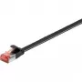 Wentronic 94236 Ethernet komutācijas kabelis, melns