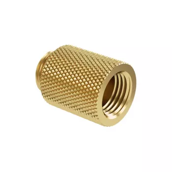 G1/4 collu pagarinātājs, taisns MF 20 - zelts - Gold (TNYZ-G20 go)