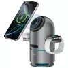 Doku uzlādes stacija ChargeBot Sound Qi2 gre