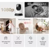 TP-LINK Mercusys MC200 Pan/Tilt mājas drošības Wi-Fi kamera