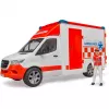 Bruder 1/16 Mercedes-Benz Sprinter Ātrā palīdzība ar šoferi