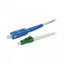 Fiber optic 1-fiber patchc. 2mtr.SC-LC(APC8Grad) - 9/125u - bevel - G657.A2 - Synergy21 -