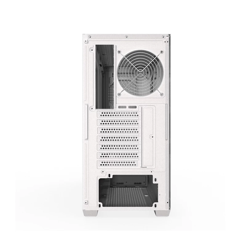 Darkflash DS900 Mesh datora korpuss bez ventilatoriem (Balts)