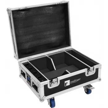 Flightcase Roadinger 31005127 4× AKKU IP UP-4 QuickDMX ar uzlādes funkciju