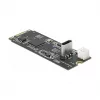 M.2 Key B+M vīriešu uz USB Type-C sieviešu pārveidotājs, DeLOCK, 63174